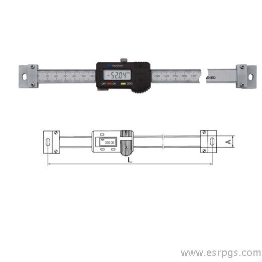Horizontal Digital Linear Gauge Manufacturer of digital pit gauges